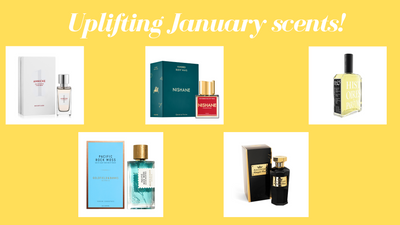 Our top uplifting January scents!