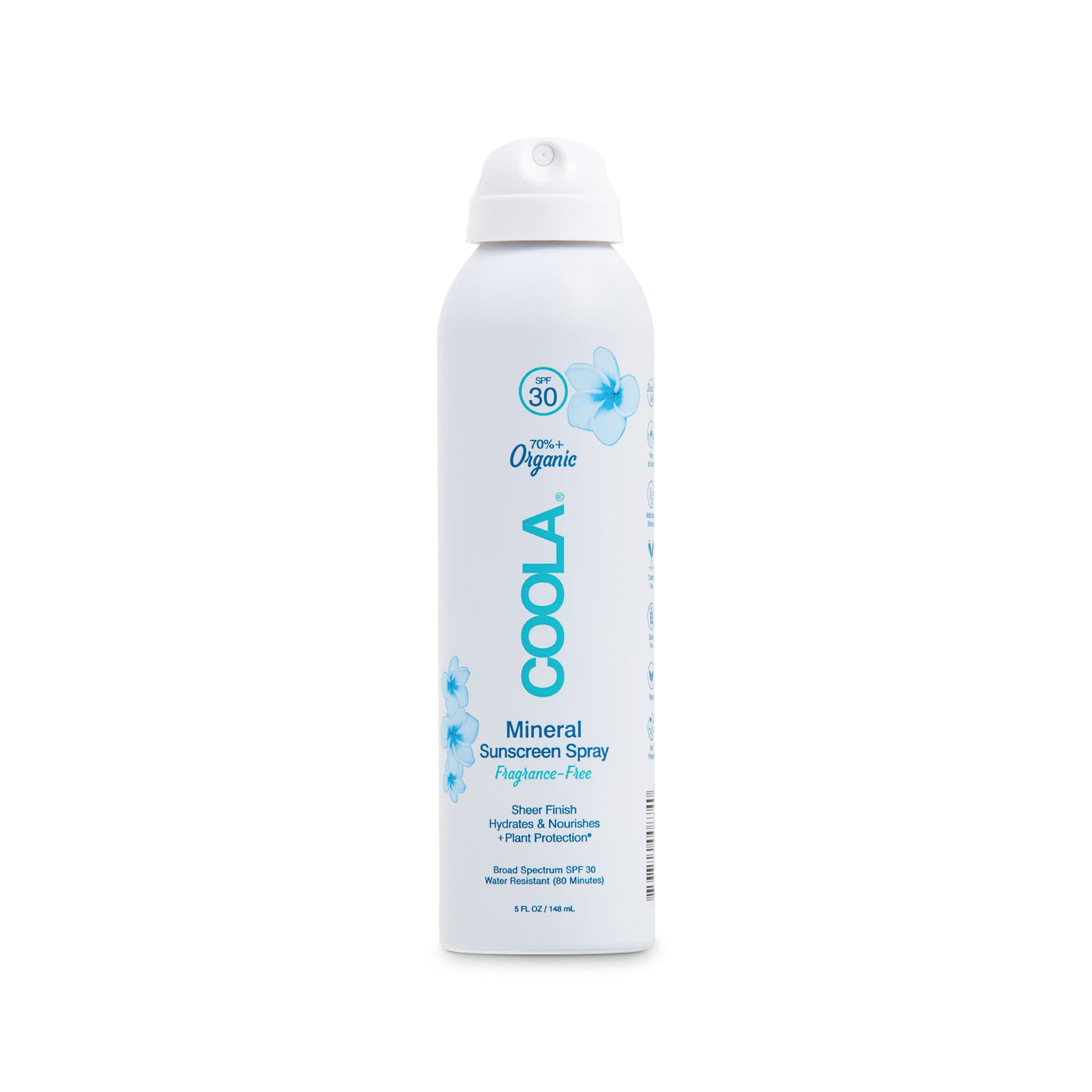 Coola Mineral Spray SPF30 Unscented 148ml