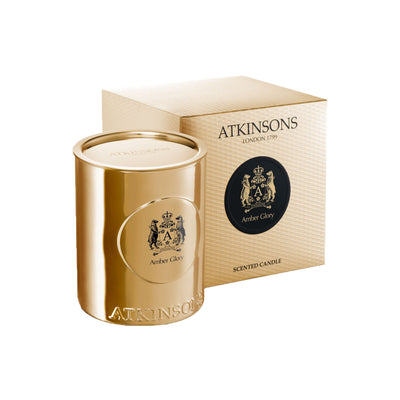 Atkinsons Amber Glory Candle 200g