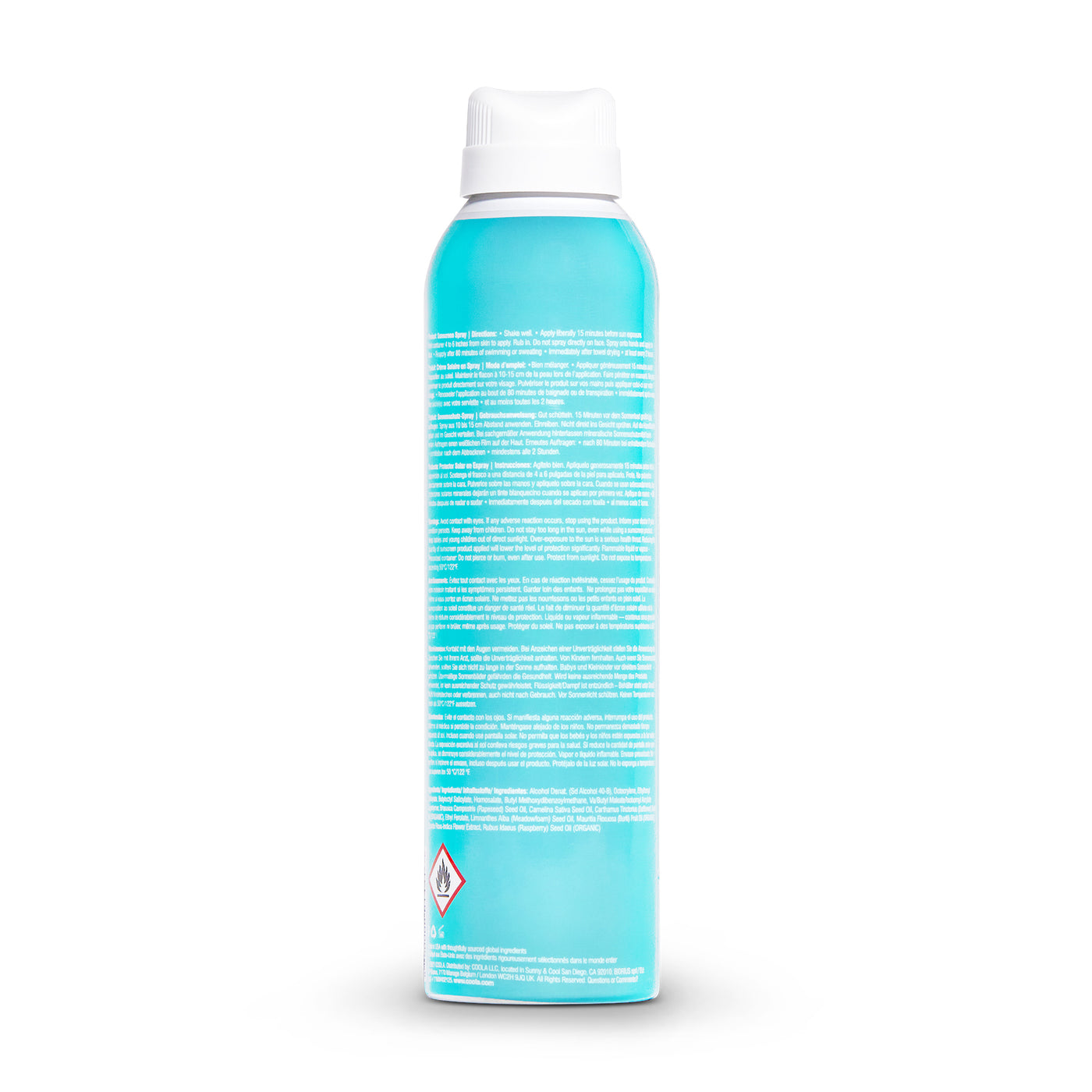 Coola Body Spray SPF50 Unscented 177ml