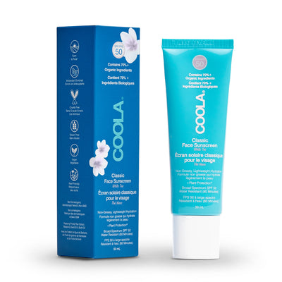 Coola Face Lotion SPF50 White Tea 50ml