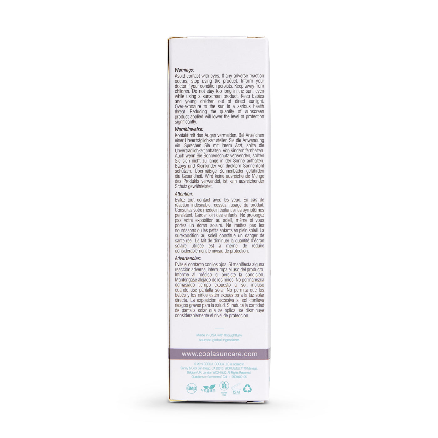 Coola Mineral Matte Tint BL SPF30 50ml