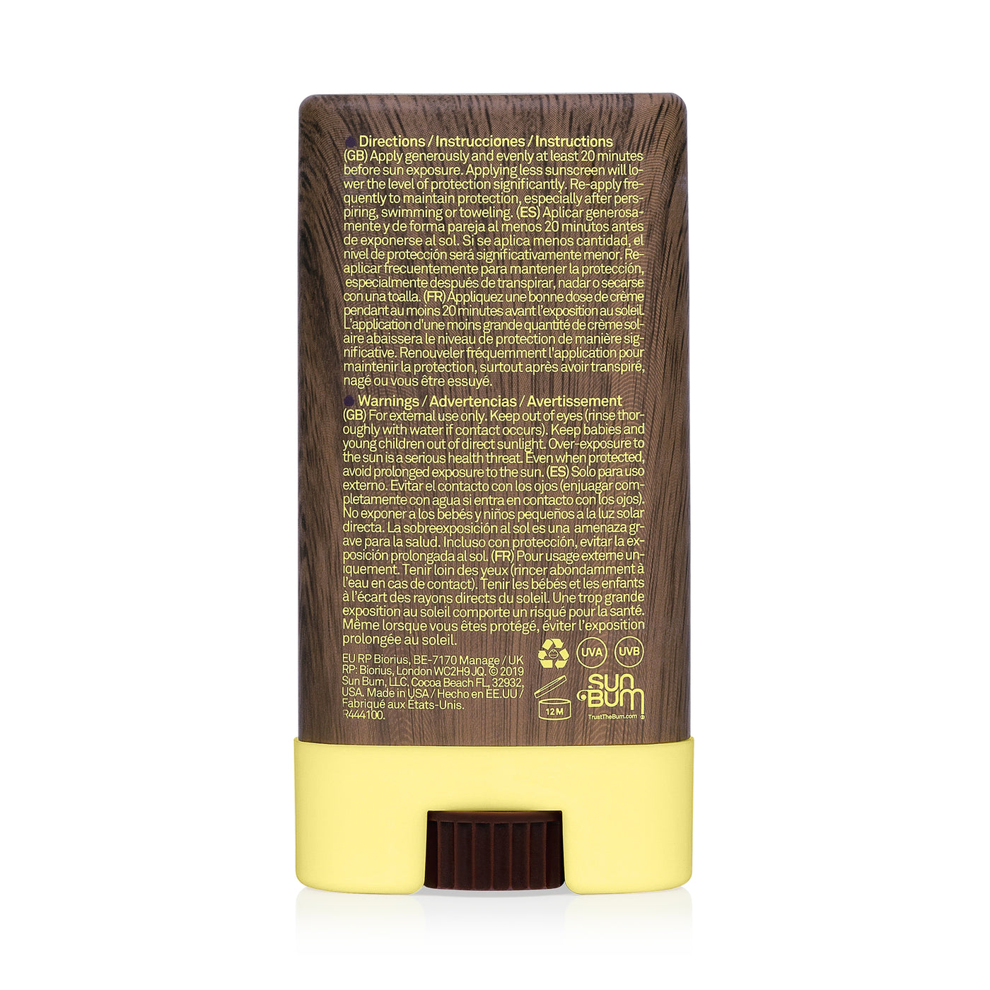 Sun Bum Original SPF 30 Face Stick 13g