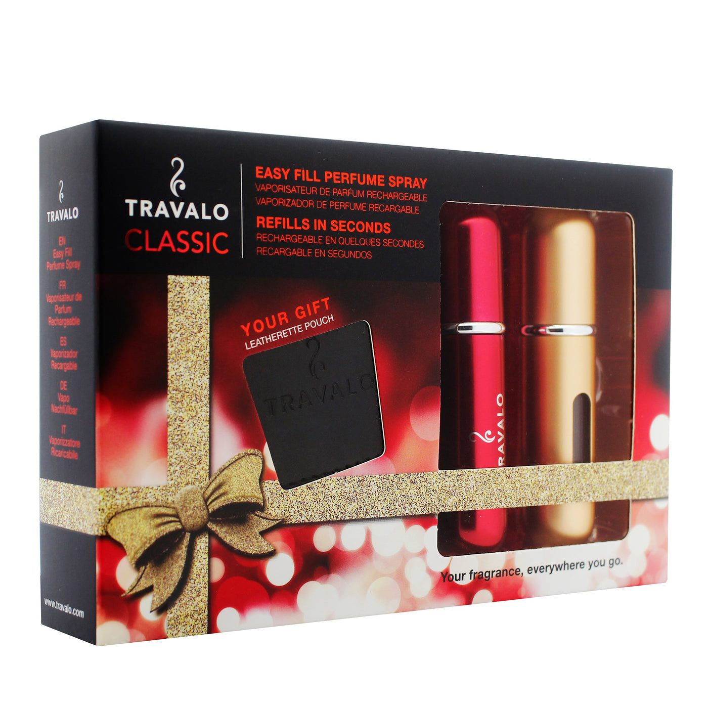 Travalo Classic HD Gift Red & Gold